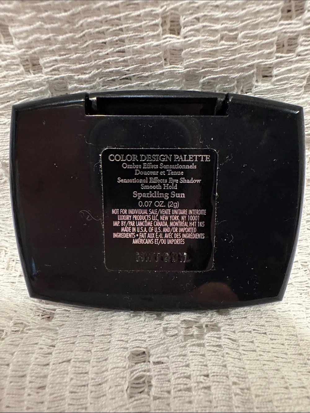 Lancôme Color Design Palette — Gold, Rose, Copper, Brown